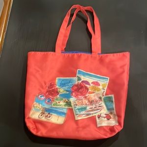 Pink Tote Bag